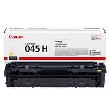 Image of Original Canon 045 H High Capacity Yellow Toner Cartridge (1243C002)