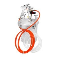 Image of Costway 10L Paint Tank Pressure Paint Pot Adjusting Spray Range Spray Gun Outfit