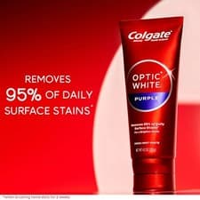 Image of Colgate Optic White Toothpaste Purple Fresh Mint Gel -119gm