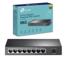 Image of TP-Link TL-SG1008P 8-Port Gigabit Desktop PoE+ Switch