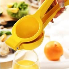 Image of Manual Lemon Lime Juicer Metal Heavy Duty Citrus Press Fruit Extractor Tool