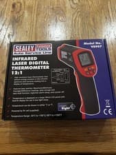 Image of Sealey VS907 Infrared Laser Digital Thermometer 12:1