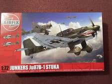 Image of Airfix Junkers Ju87B-1 Stuka 1/72 Scale Model Kit A03087A
