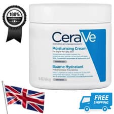 Image of The CeraVe Moisturising Cream for Dry to Very Dry Skin, 454g