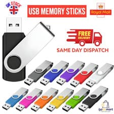 Image of Memory Stick USB 2.0 High Speed Pen Flash Drive 1/2/4/8/16/32/64/128 GB Lot