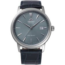 Image of Orient Bambino Classic Automatic Blue Dial Leather Strap RA-AC0F14L30B