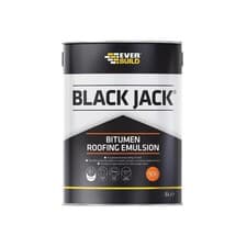 Image of Everbuild Sika Black Jack® 906 Bitumen Roofing Emulsion 5 litre