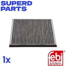 Image of CABIN FILTER WITH ACTIVATED CARBON FITS: FIAT BRAVO BRAVO II STILO; LANCIA