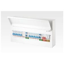 Image of Consumer Unit 18 Way Split Load c/w 100A Main Switch/2x63A 30mA RCD+10MCB’s+SPD