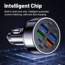 Image of Powerful USB Car Adapter Supporting Various Input Voltages Efficiently