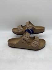 Image of Birkenstock Arizona Slip On Taupe Leather UK 10.5 EU 45 New