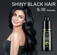 Image of Sevich Instant Hair Dye Black Shampoo Fast Dye Grey/White Moisturising 250ml uk