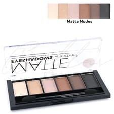 Image of TECHNIC 6 Colour Eyeshadow Nude Matte Sultry Smokey Palette Kit *CHOOSE SHADE*