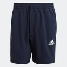 Image of Adidas Mens Shorts Chelsea Small Logo Football Sports Casual Short Pockets