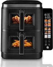 Image of Swan SD10522BLK - 11L Duo Layer Air Fryer - New Item, Box Damaged