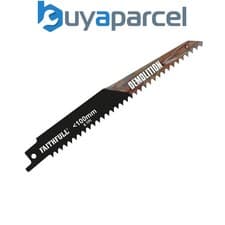Image of Faithfull 14027144 S611DF Bi-Metal Sabre Saw Blade Demolition 150mm 6 TPI (Pack