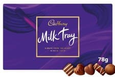 Image of 6 Cadbury Milk Tray Small Chocolate Selection Gift Box Christmas Easter - 78g