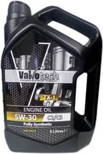 Image of 5W30 Fully Synthetic C2 C3 DEXOS 2 SN/CF Car Engine Oil Valvotech 5L 5 Litre