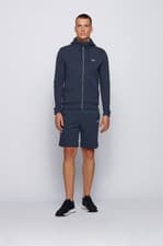 Image of HUGO BOSS TRACKSUIT SET 2 IN DARK BLUE SIZE LARGE MENS FULL ZIP HOODED