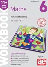 Image of 11+ Maths Year 5-7 Workbook 6: Numerical Reasoning