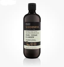 Image of Baylis & Harding Goodness Oud Cedar & Amber Body Wash - 500ml