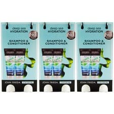 Image of John Frieda Deep Sea Hydration Shampoo & Conditioner 3 X Set Each 250ml Hair