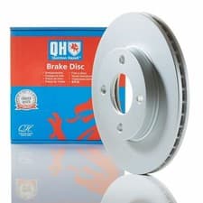 Image of 2x Brake Disc Front Internally Vented Fits Ford Mazda Quinton Hazell BDC4727