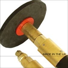Image of New Drain Rod Plungers 4 or 6 inch Drain Rubber Plunger Accessories Made in UK
