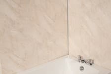 Image of Pergamon Marble 3-Sided Kit 1m x 2400mm x 10mm Shower Wall Panel Easy Install