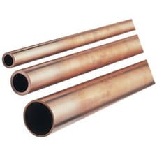 Image of copper tube C106 grade boiler grade tube various sizes and lengths