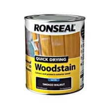 Image of RONSEAL Quick Drying Wood Stain SATIN - All Colours Available