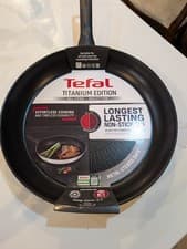 Image of Tefal Titanium Edition Non Stick Frying Pan 32cm All Heat Sources Induction Safe