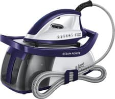 Image of Russell Hobbs, Steam Iron, Generator, 2600W, Purple and white, 24440