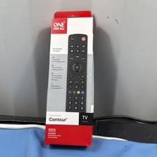 Image of One For All URC1210 Contour TV Universal Remote Control - Black