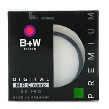 Image of B+W 49_52_55_58_62_67_72_77_82Mm UV Filter XS PRO MRC Nano UV HAZE Protective BW