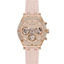 Image of Guess GW0407L3 Ladies Heiress Rose Gold Blush Watch