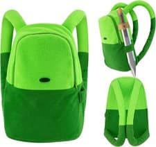 Image of Adventure Time with Finn Jake Backpacks Student Schoolbag Travel Laptop Rucksack