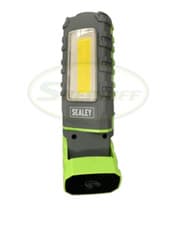 Image of Sealey LED Twist Rechargeable Inspection Light, 5W COB & 1W SMD, 600lm, LED601G