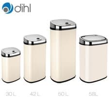 Image of Dihl Kitchen Bin Touchless Automatic Motion Sensor Home Office Trashcan