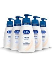 Image of E45 Daily Skin Lotion 400 ml x5 Pack – Perfume-Free