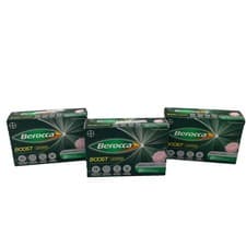 Image of Berocca Boost Energy Vitamin Tablets 3 x 20 Tablets Acerola Cherry Flavour