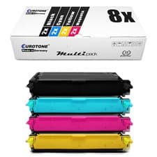 Image of 8X Toner For Dell 3110 3115 CN CMYK