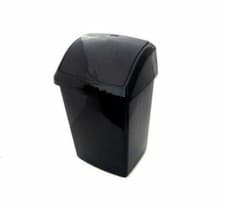 Image of PLASTIC SWING TOP BIN WASTE 8L 15L 25L 50L RUBBISH DUST HOME KITCHEN OFFICE