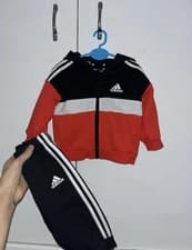 Image of Boys Adidas Tracksuit Size 3-6 Months