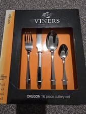 Image of Viners Rust Resistant Stainless Steel 16 Piece Cutlery Set Oregon