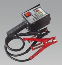Image of (SBS) Sealey BT91/10 Battery Tester 6 & 12V Hand-Held Voltage Reader Perfomarnce