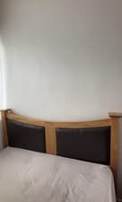 Image of Wooden Double Bed Frame Strong Build