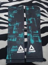 Image of Reebok Knitted Compression Arm Sleeves Size Large