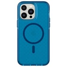 Image of Tech21 EvoCheck Tough MagSafe Case for Apple iPhone 14 Range - Classic Blue