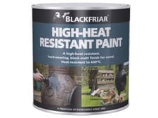 Image of Blackfriar BF0520004F1 High-Heat Resistant Paint Black 250ml